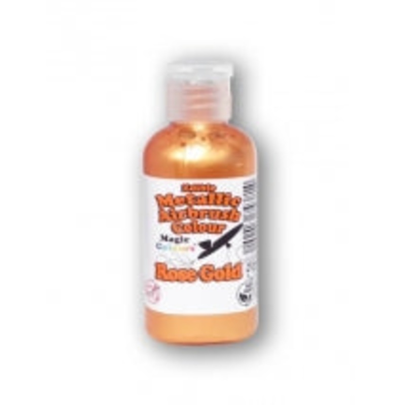 *CLEARANCE* MAGIC COLOURS Airbrush Colours - METALLIC ROSE GOLD