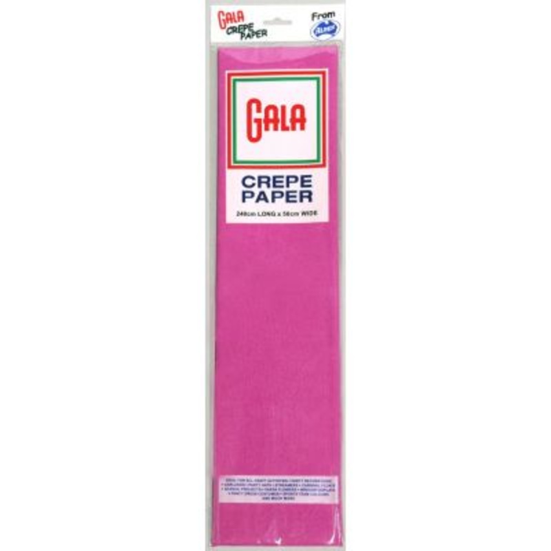 CREPE PAPER - BRIGHT PINK - "REDUCED"