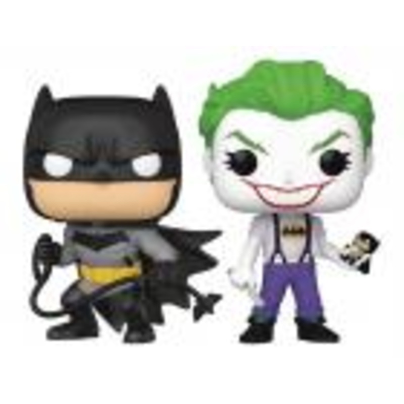 FUNKO POP! WHITE KNIGHT BATMAN & WHITE KNIGHT THE JOKER 2 PK