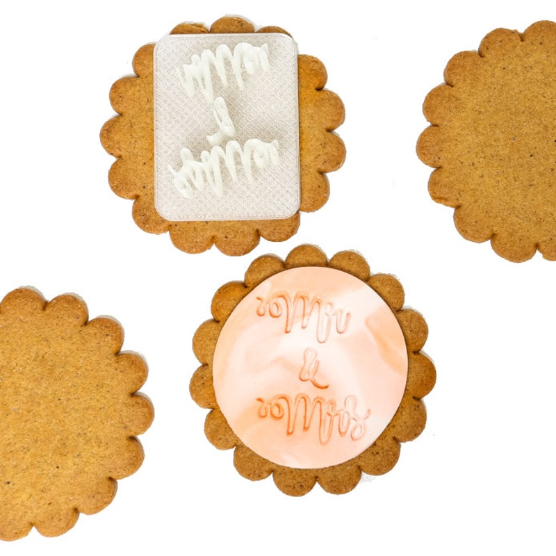 Sugar Crafty Embosser - MR & MRS