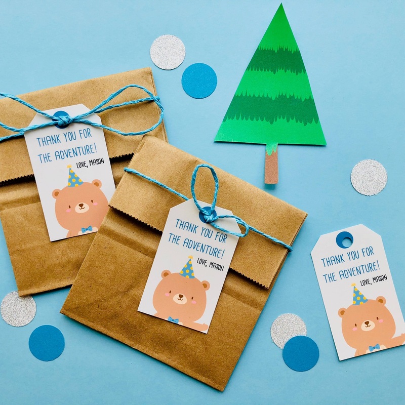 Baby Bear Gift Tags