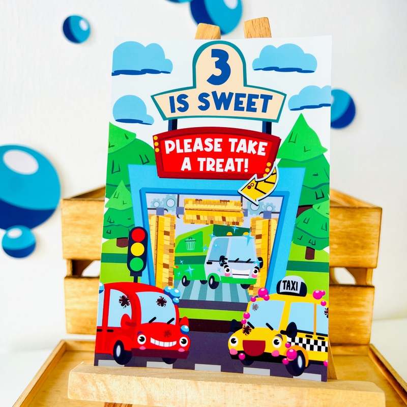 Car Wash Treats Sign