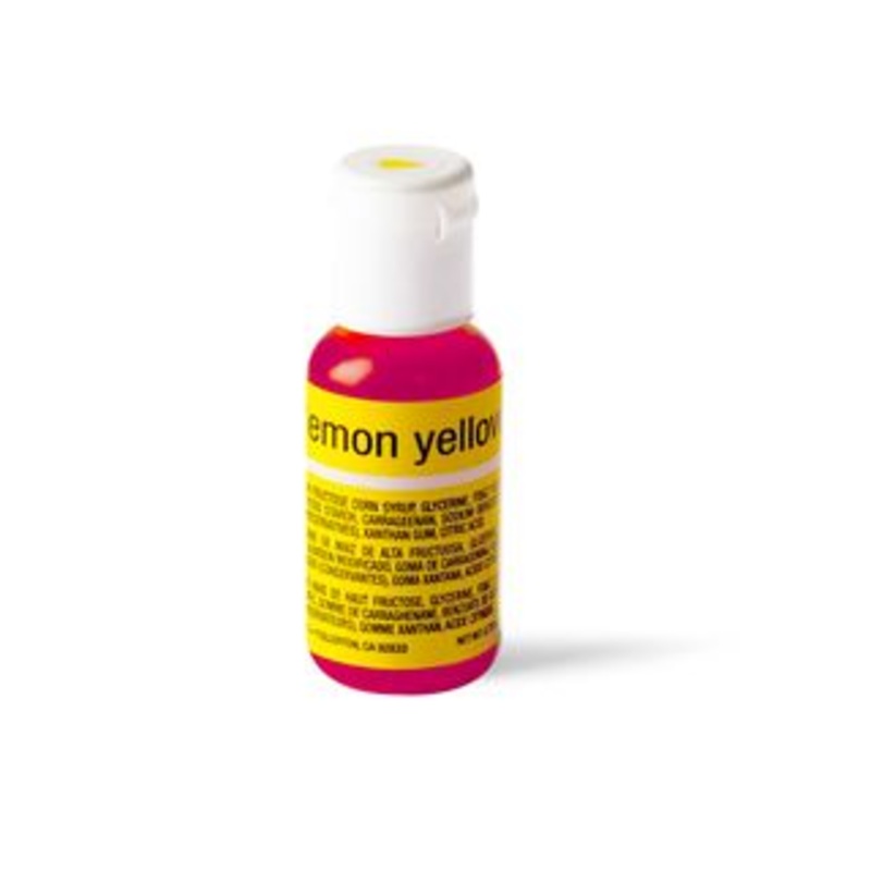 Chefmaster Liqua-gel Food Colour - LEMON YELLOW