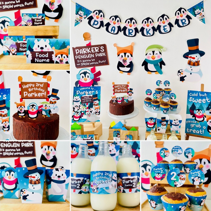 Penguin Wonderland Decorations Kit