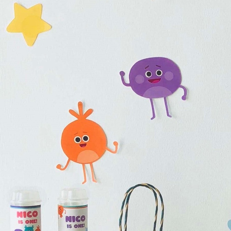 Bumble Nums Cut-Outs