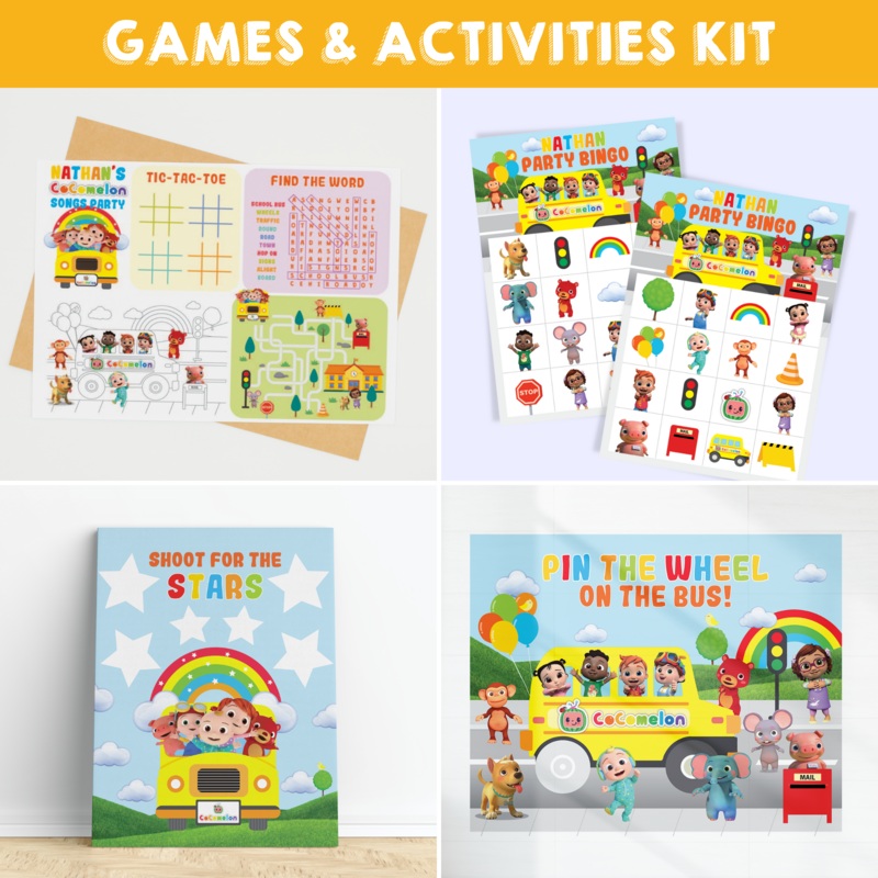 Cocomelon Games & Activities Kit