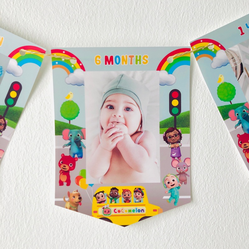 Cocomelon Milestones Photo Banner