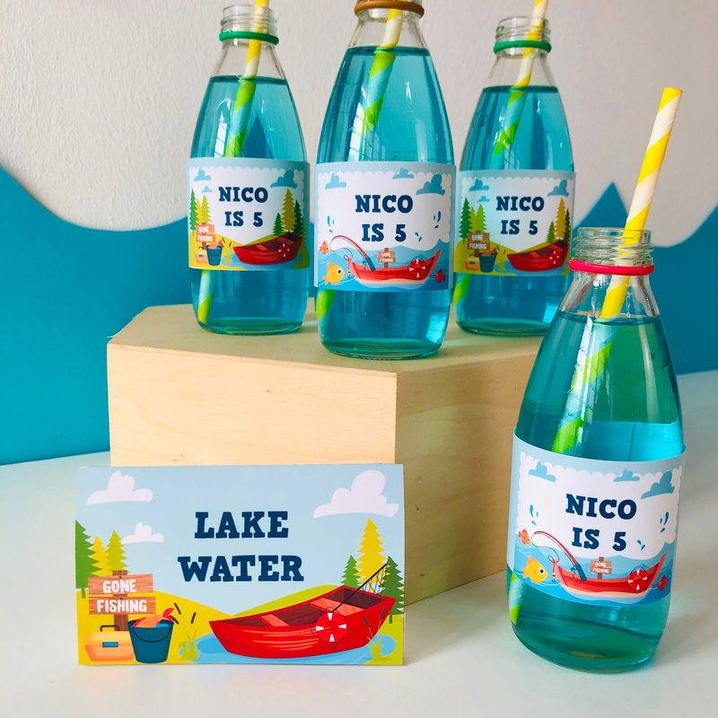 Fishing Bottle Wrappers