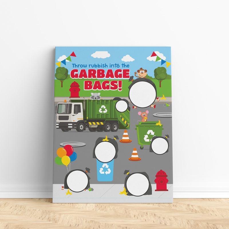 Garbage Truck Toss Game