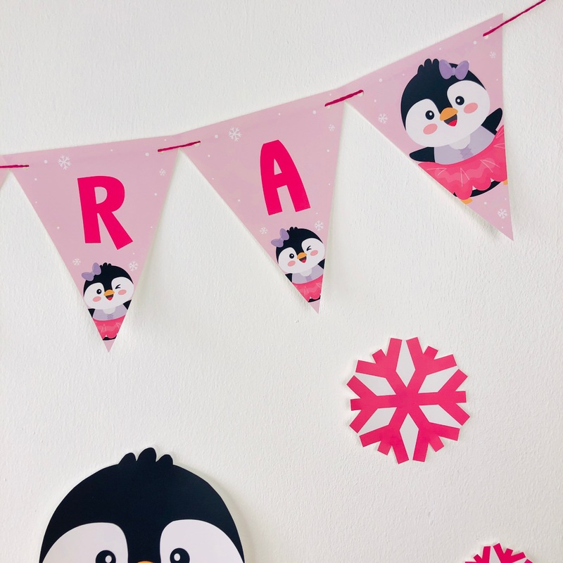 Penguin Tutu Cute Banner