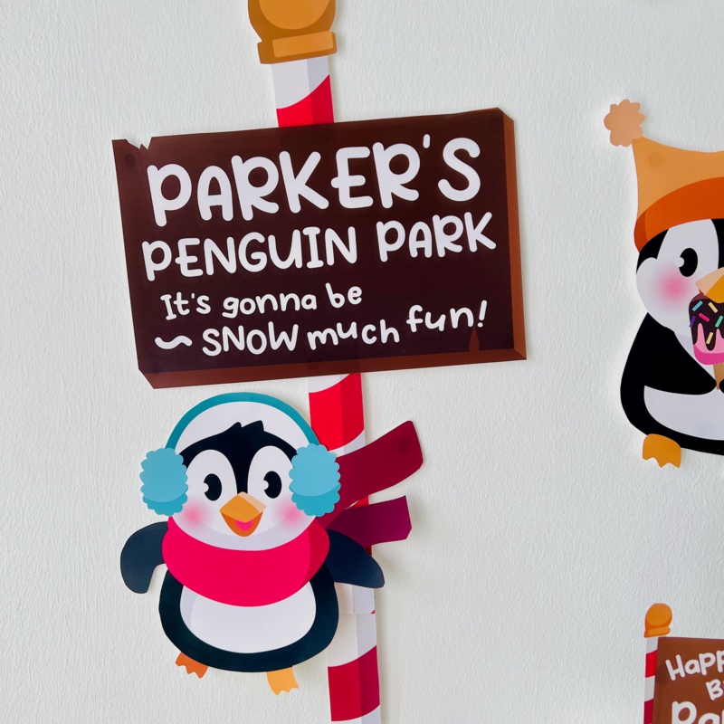 Penguin Wonderland Cut-Outs