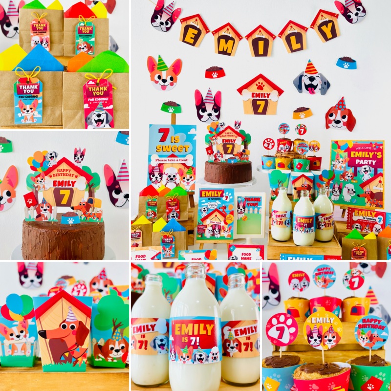 Puppy Dogs Decorations Kit