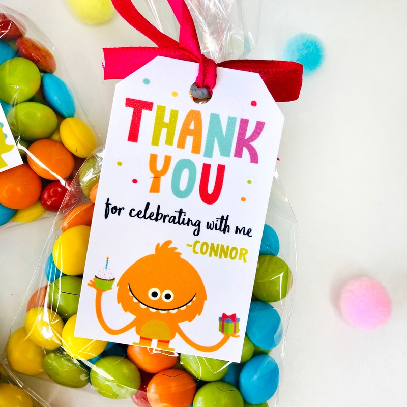 Super Simple Monsters Gift Tags