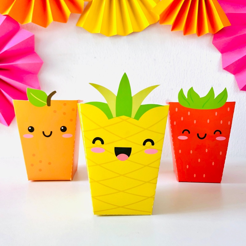 Tutti Frutti Favor Boxes