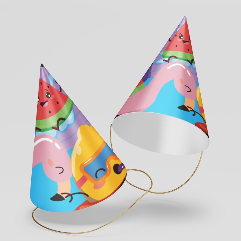 Water Park Party Hats