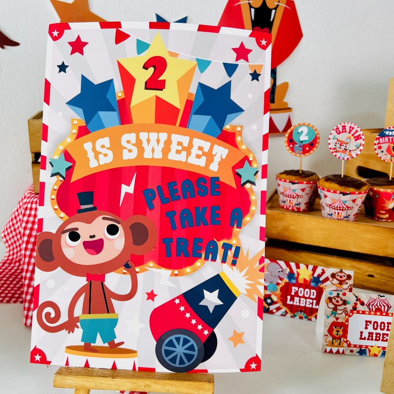 Circus Treats Sign