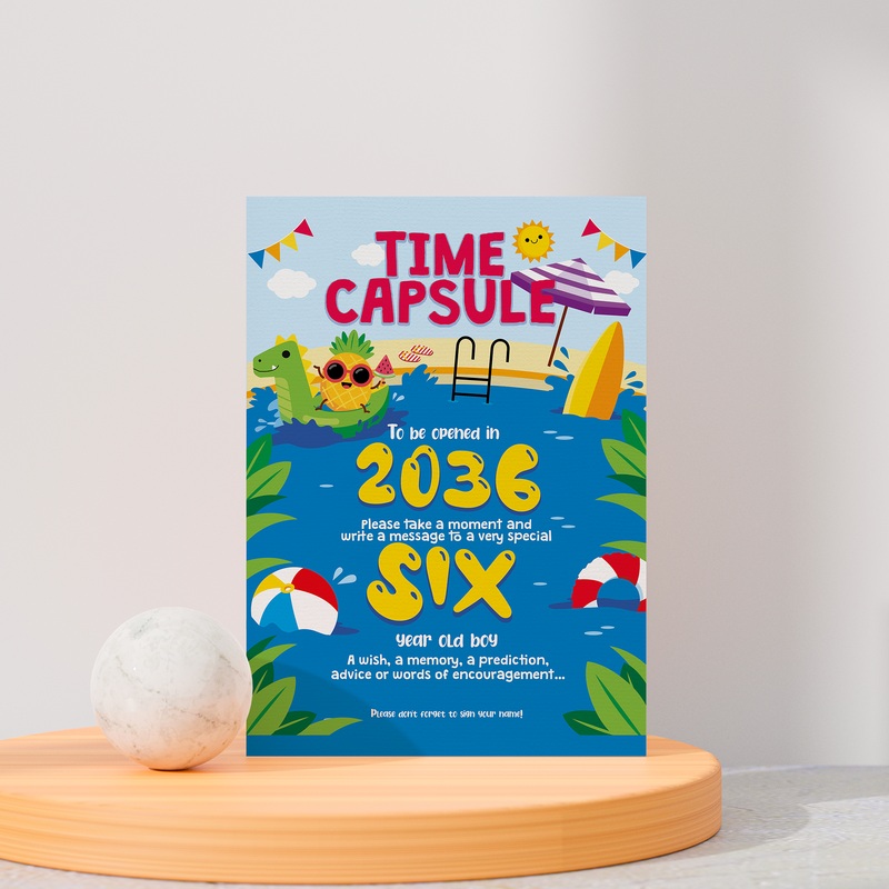 Pool Time Capsule Set