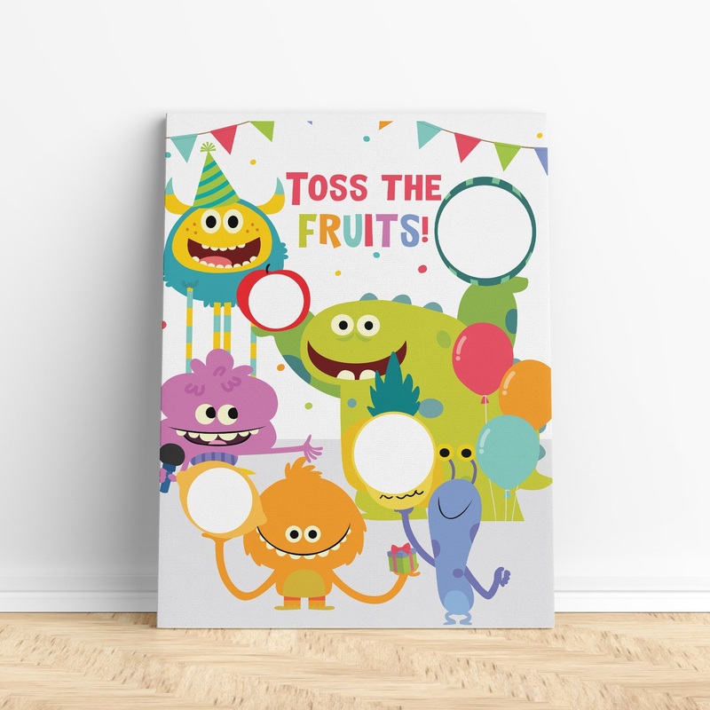 Super Simple Monsters Toss Game
