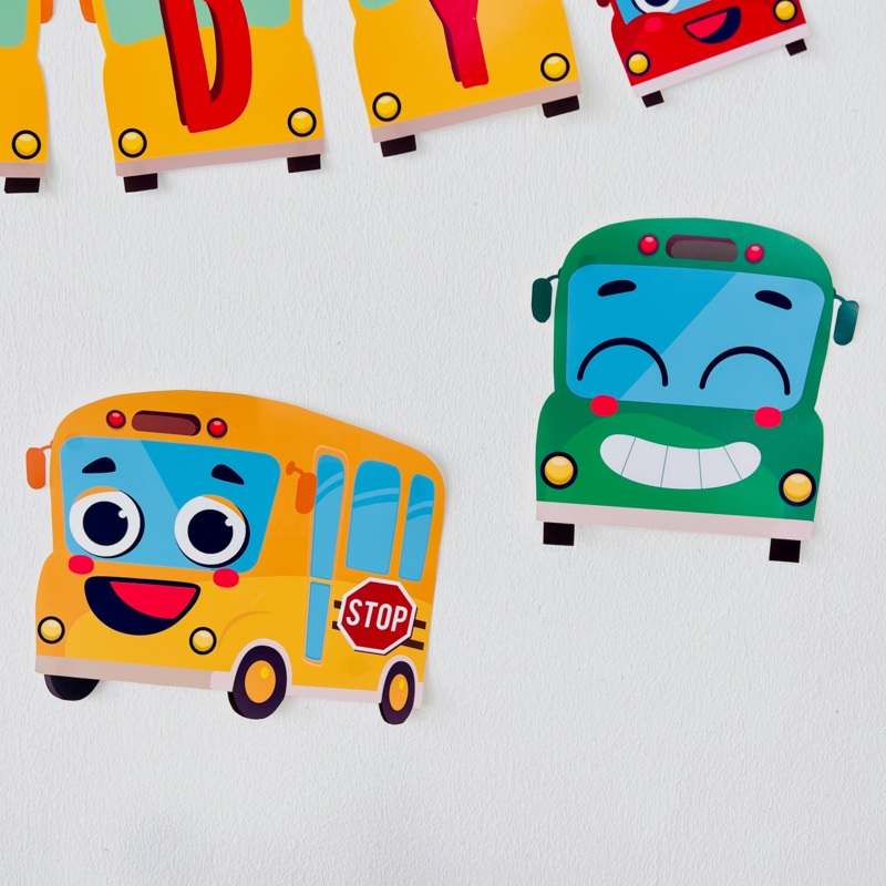 Wheels on the Bus Cut-Outs