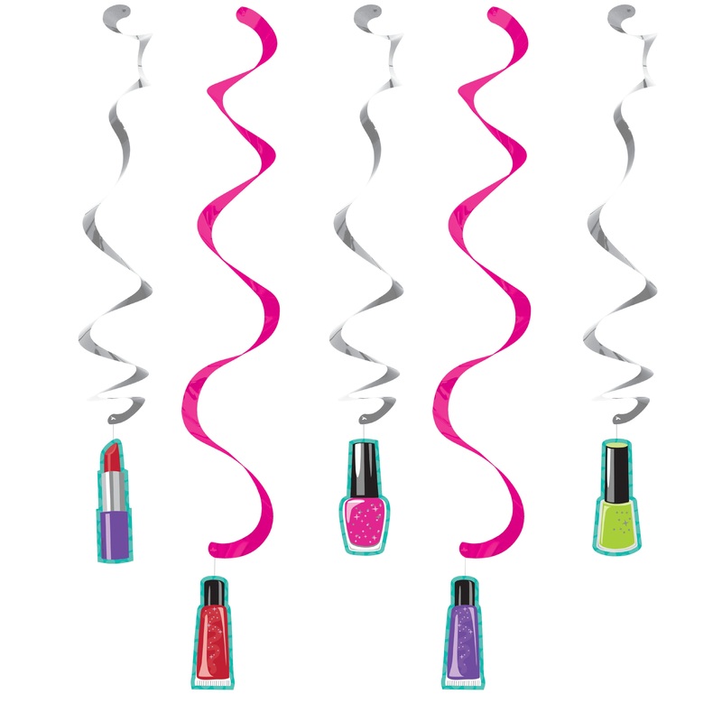 Sparkle Spa Dizzy Dangler Decorations - 5ct