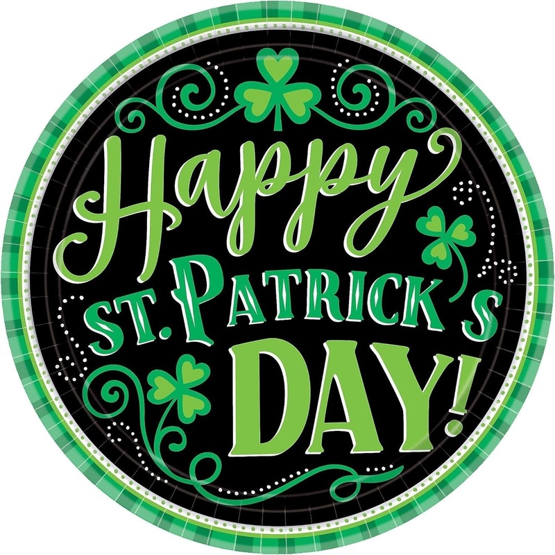 Clover Me Lucky St. Patrick's Day 9" Plates - 60ct