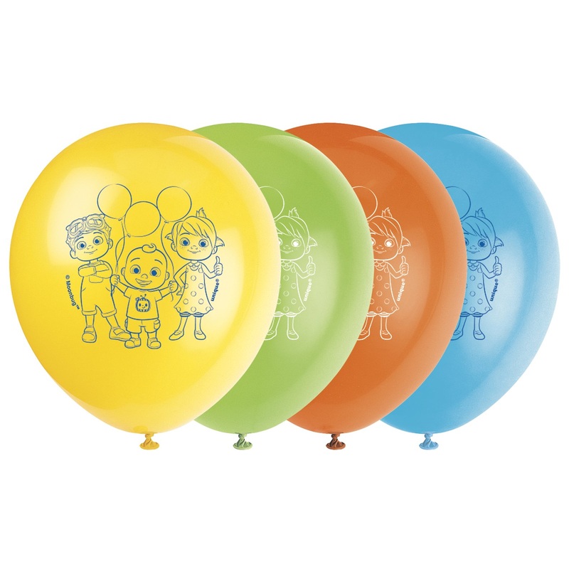 Cocomelon 12" Latex Balloons - 8ct