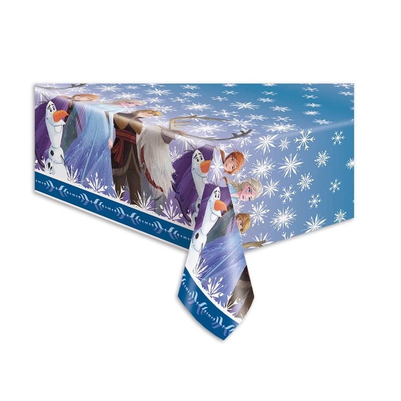 Disney Frozen 2 Rectangular Plastic Table Cover - 54" x 84"