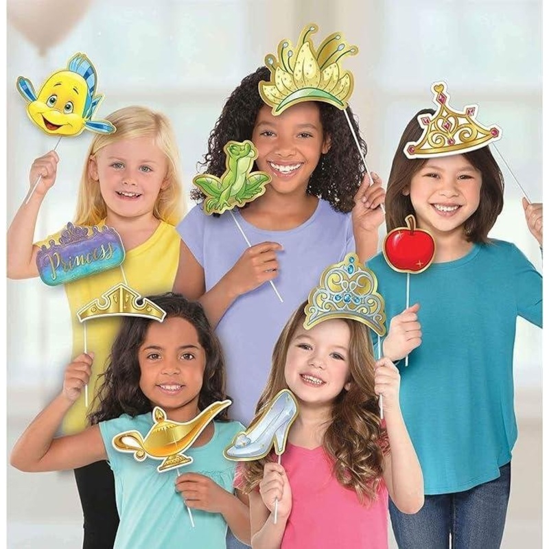 Disney Princess Photo Booth Props - 13pcs