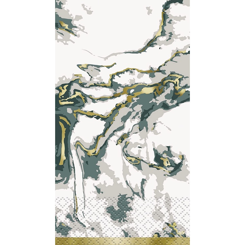 Modern Christmas Guest Towels - 16ct