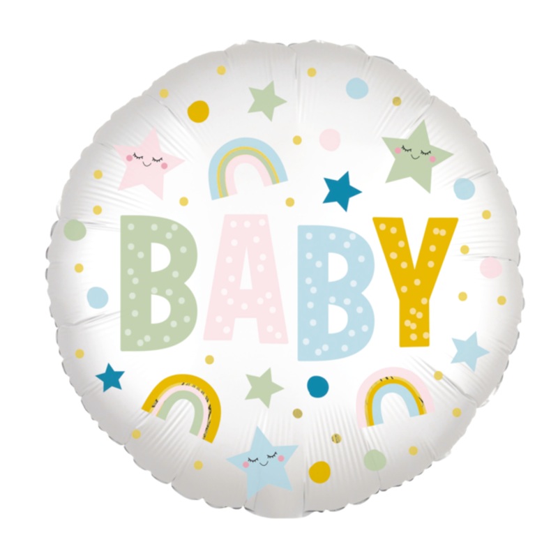 Baby Satin Foil Balloon 18Inches