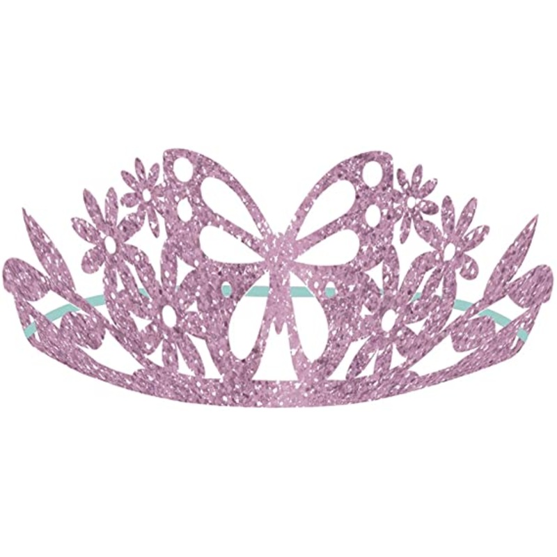 Butterfly Flutter Tiaras Pack of 8