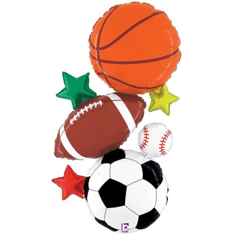 Sports Stacker Foil Balloon 37Inches