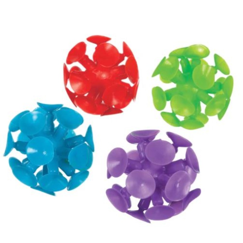 Suction Cup Balls Assorted Pack of 8