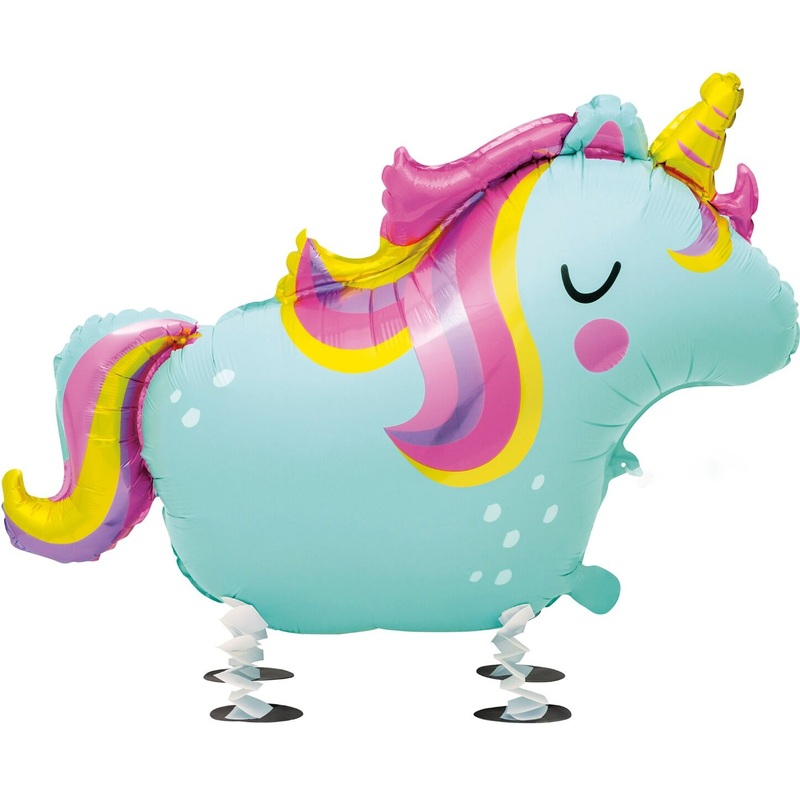 Walking Pet Unicorn Foil Balloon 31Inches