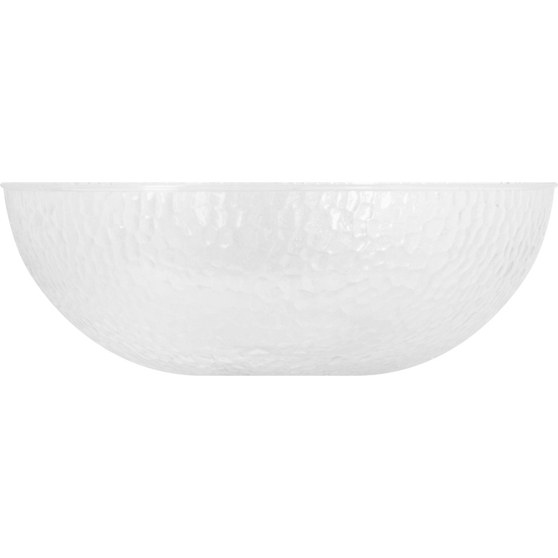 Clear Pebble Bowl 5.2 Qt