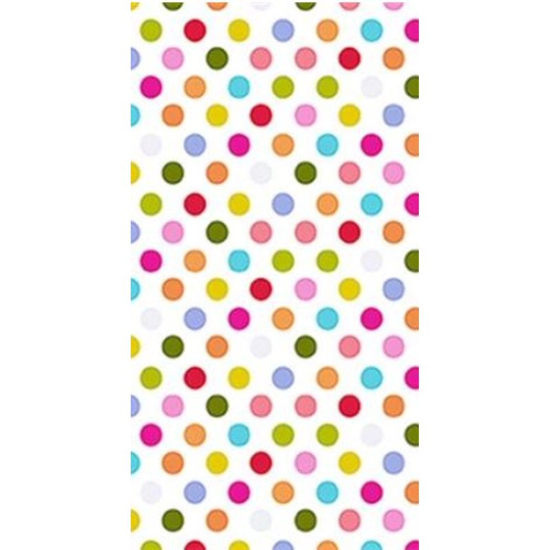 Colourful Dots Tissue Paper Pack of 4