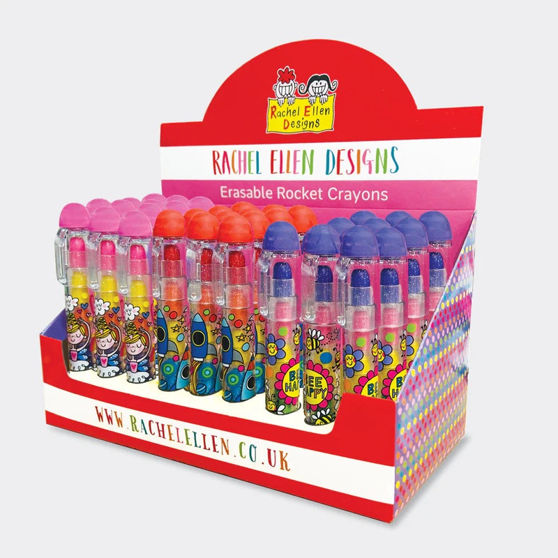 Erasable Rocket Crayons