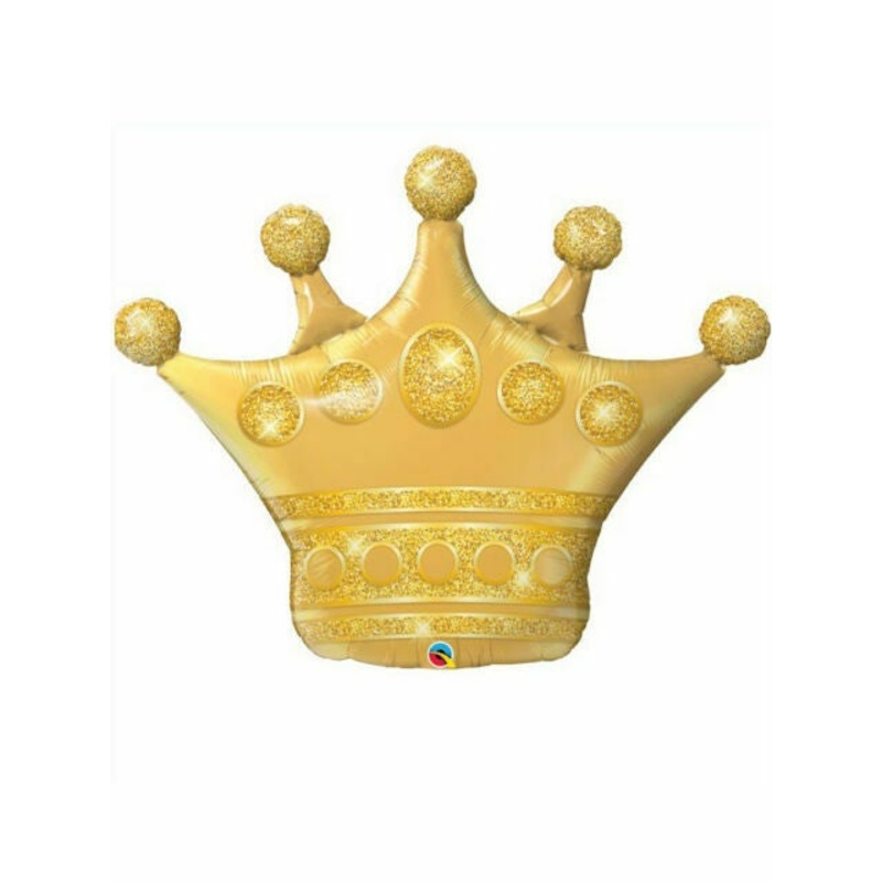 Gold Crown Foil Balloon 41Inches