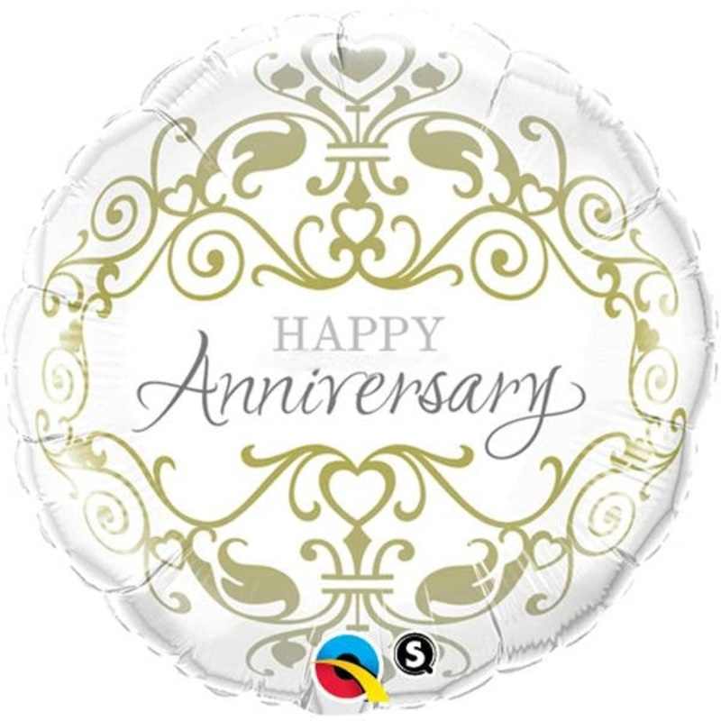 Happy Anniversary Classic Foil Balloon 18Inches