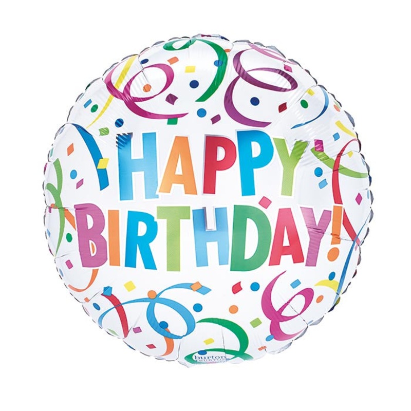 Happy Birthday Bash Foil Balloon 17Inches