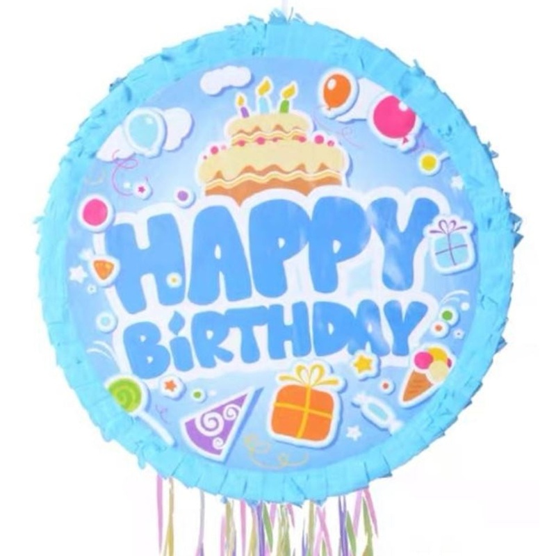 Happy Birthday Blue Pinata