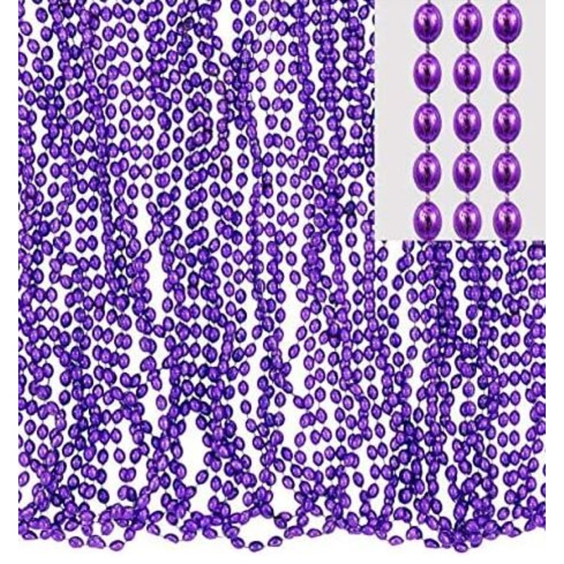 Purple Bead Necklace