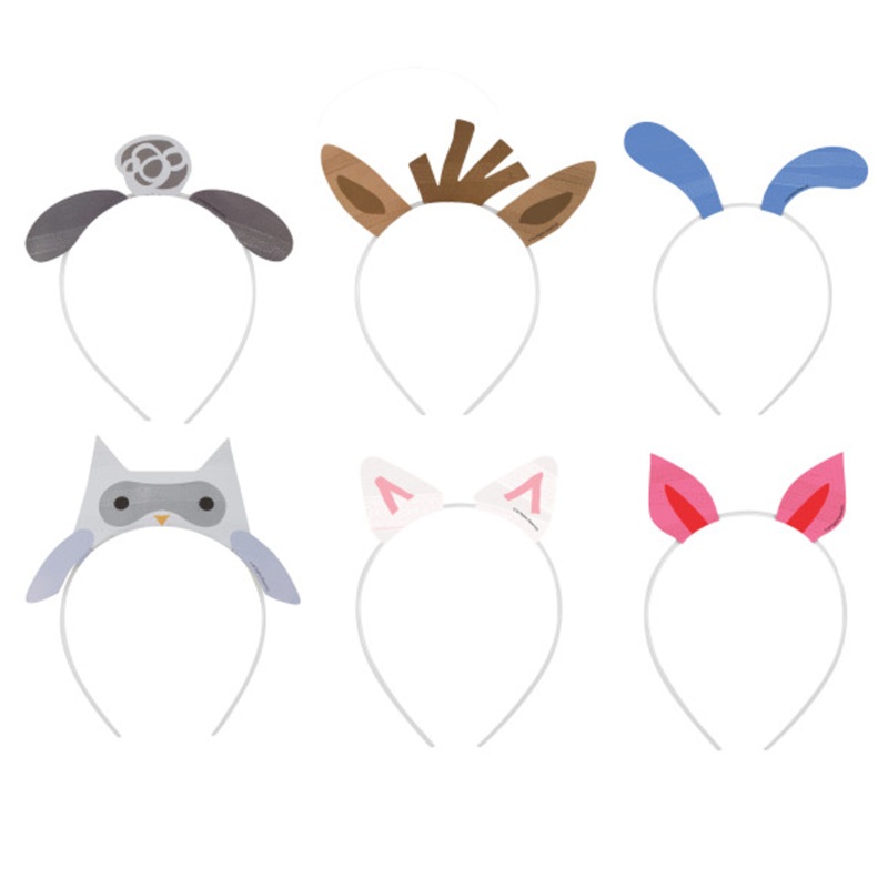 6 On The Farm Farmyard Animal Headbands