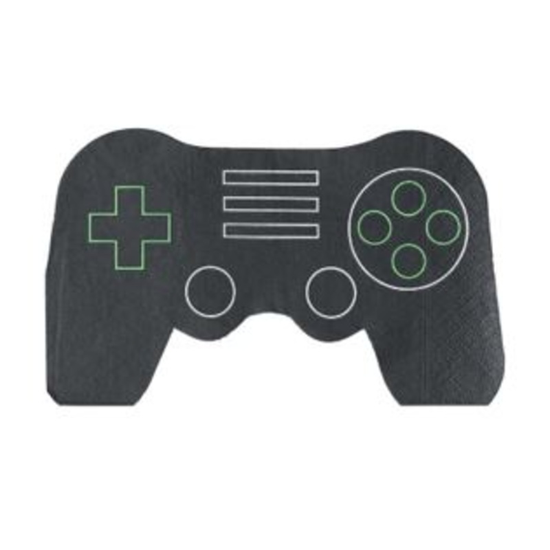 Game On Controller Dinner Napkins Pack of 16