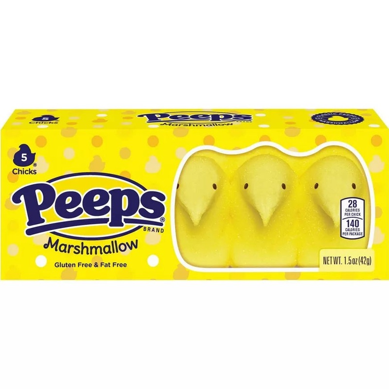 Peeps Yellow Chicks 1.5Oz
