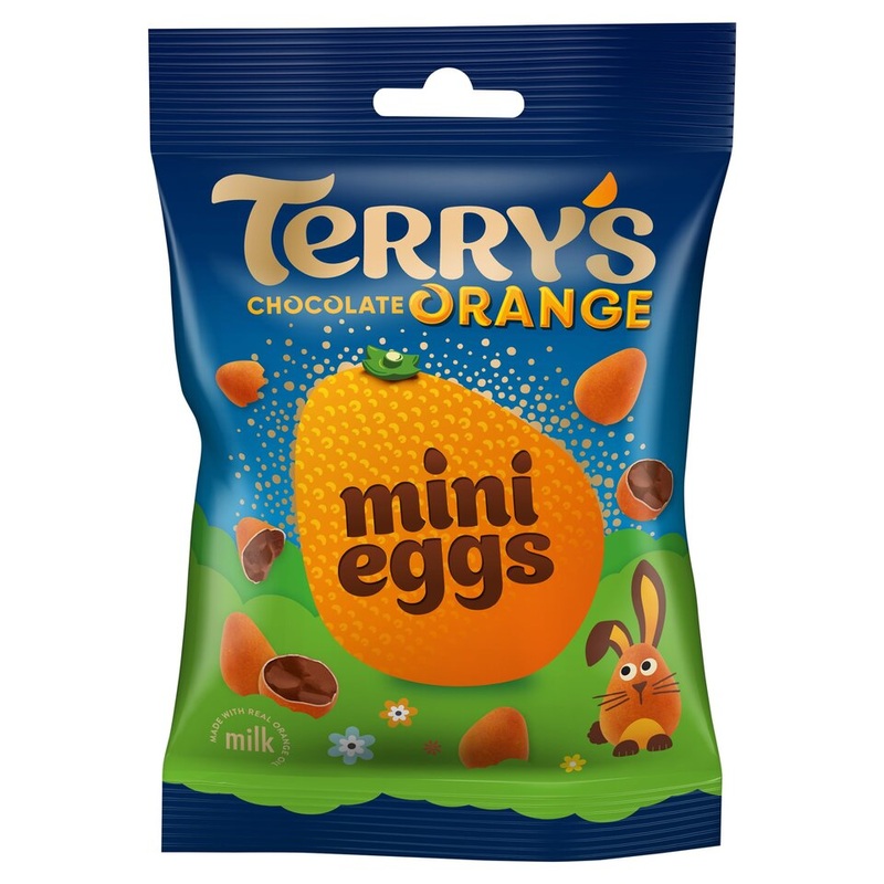 Terry's Chocolate Orange Mini Eggs Bag 80G