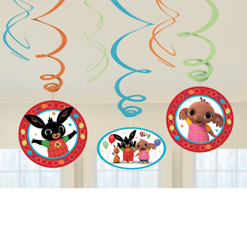 6 Bing Swirl Decorations