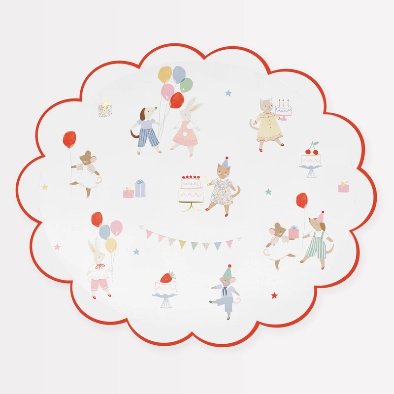 Animal Friends Dinner Plates (8)
