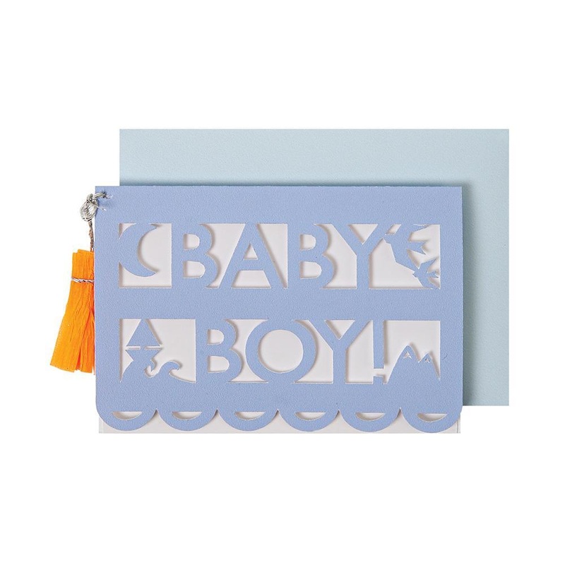 Baby Boy  Gift Card Enclosure