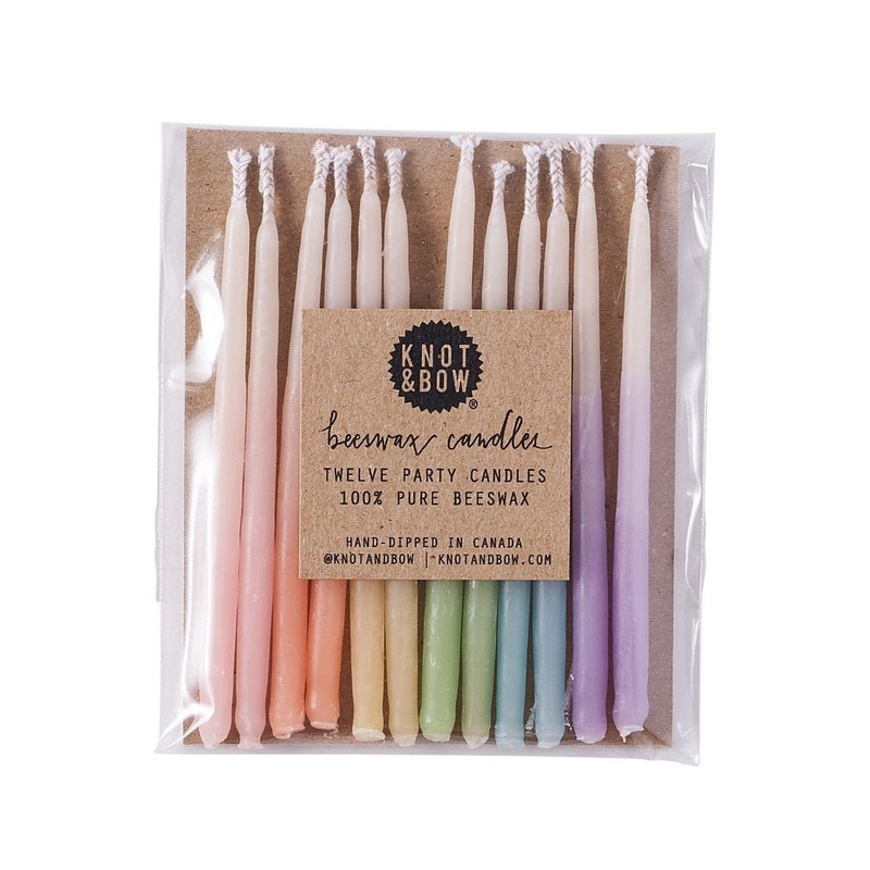 Beeswax Ombr  Party Candles